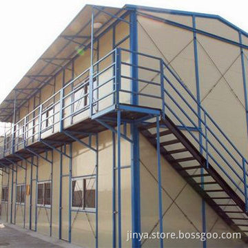 Flexible Assembly Prefabricated Steel Building, Customized Designs are Accepted, Living Container